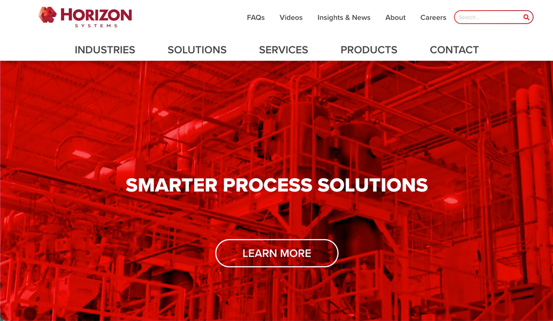 horizonsystemsinc.com front page